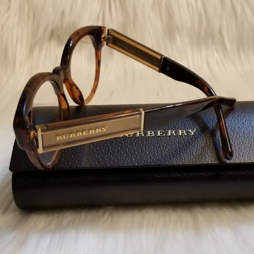 Burberry Rx Eyeglasses Tortoise Optical - Picture 5 of 8